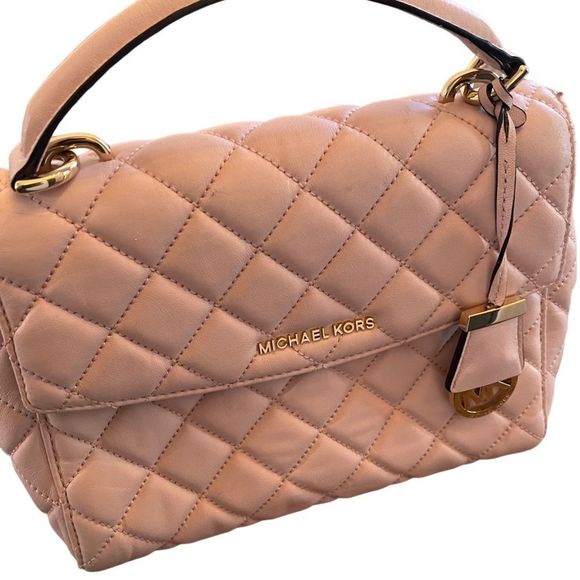Michael Kors Handbags - Michael Kors pink quilted bag